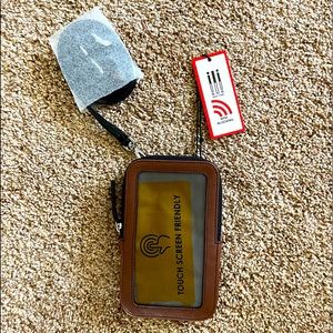 Cross-Body w/ mesh front for phone. NWT Great for travel or running around town!